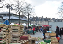 Saturday-only market in Rennes is one of the most famous in France, dating back to early 17th century. (Photo by Author)