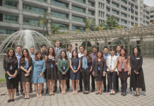 Figure 1. Me and the fellow interns (I am the second person from the right). Photo source: ADB Website