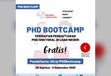 PhD Bootcamp: Persiapan Pendaftaran PhD/Doktoral di luar negeri. Gratis!