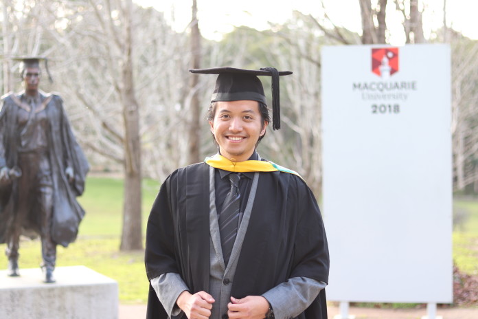 Graduation at Macquarie University Australia