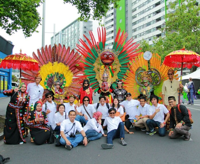 Wonderful Indonesia in Auckland Farmers Santa Parade 2016. Source: PPI Auckland 2016